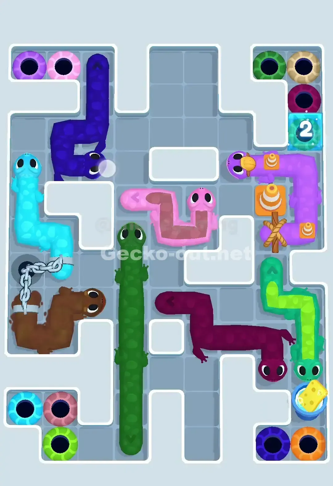 Gecko Out Level 661 Solution 1