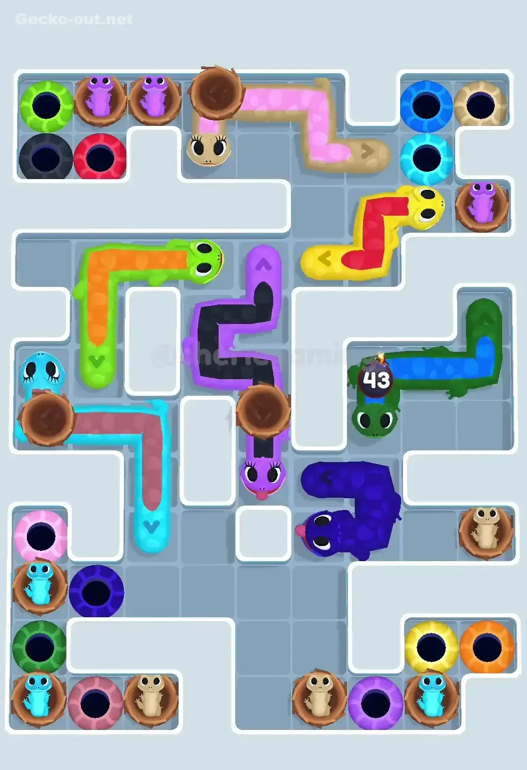 Gecko Out Level 600 Screenshot