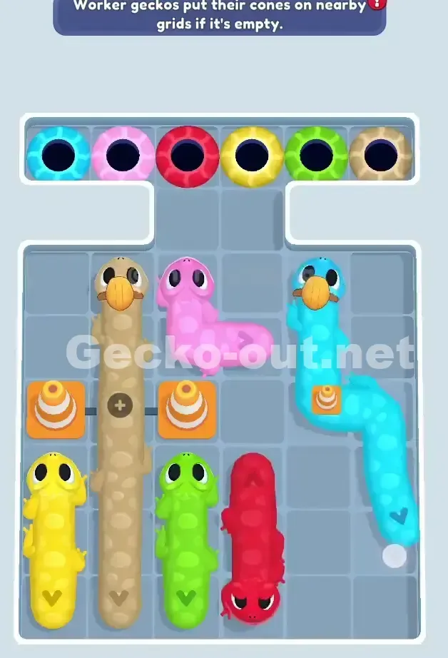 Gecko Out Level 648 Solution 1