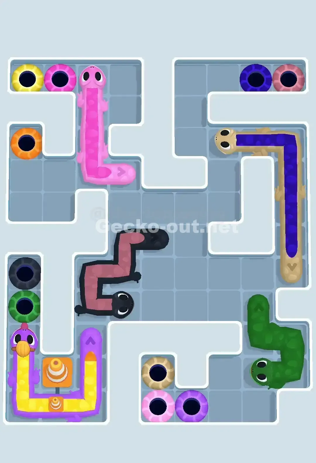 Gecko Out Level 649 Solution 2