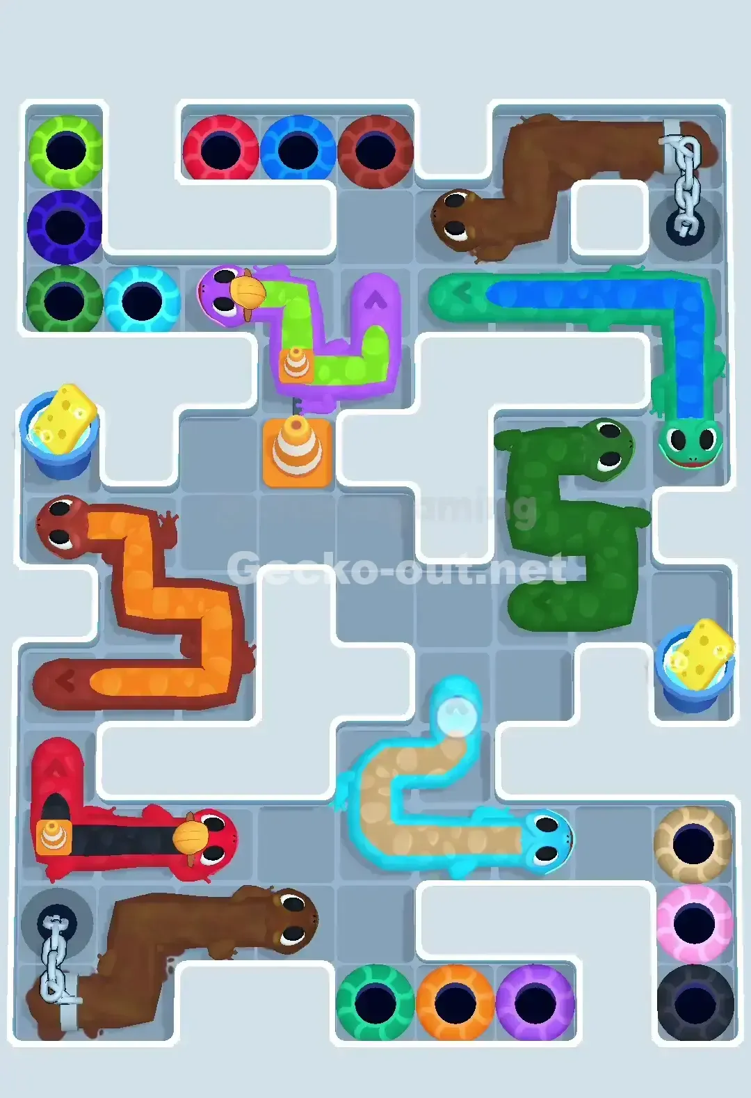 Gecko Out Level 657 Solution 1