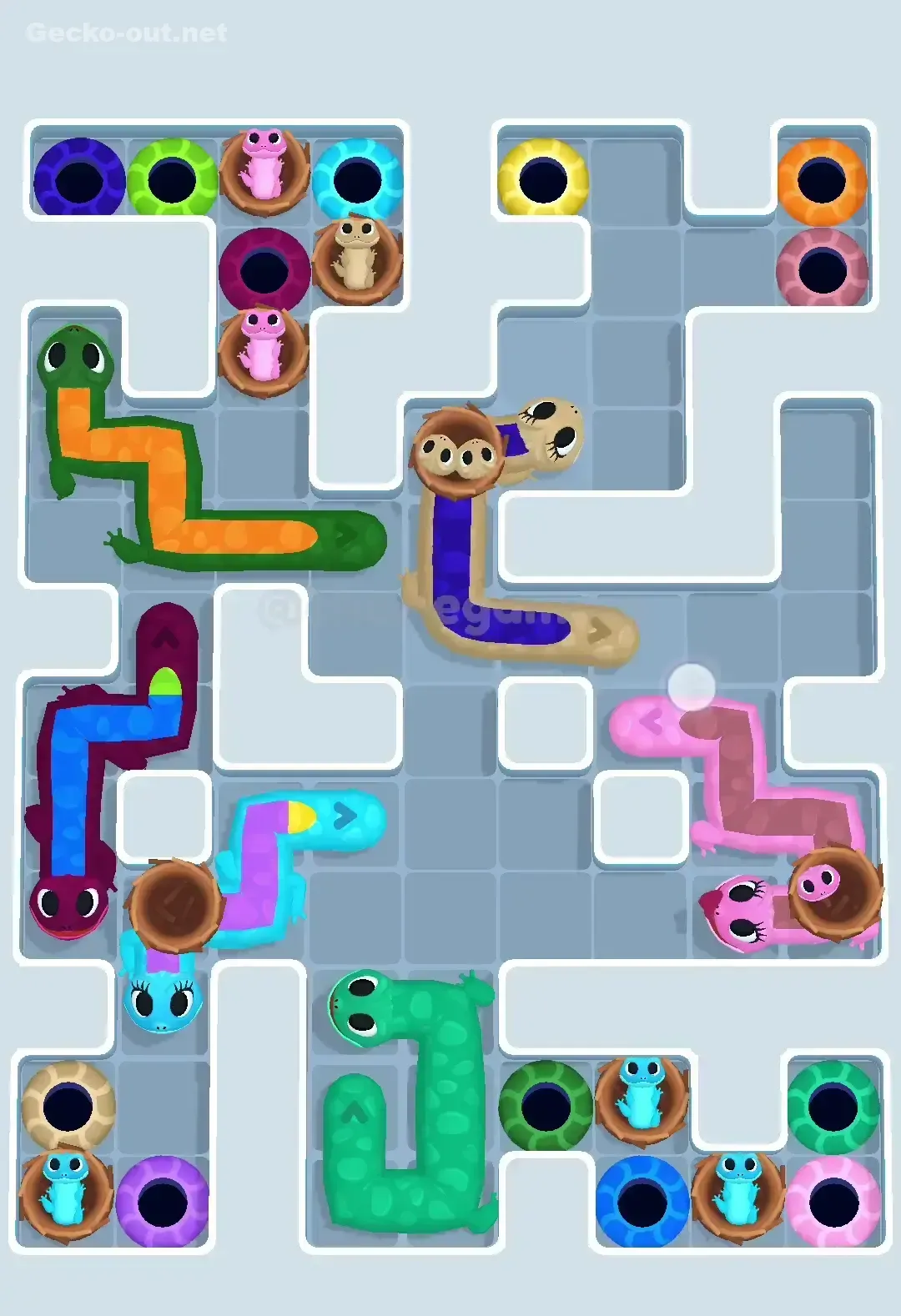 Gecko Out Level 598 Screenshot