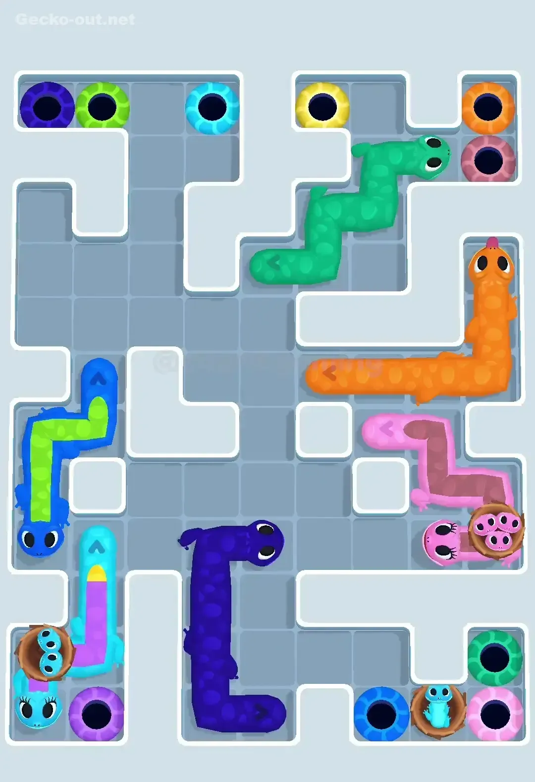Gecko Out Level 598 Solution 3