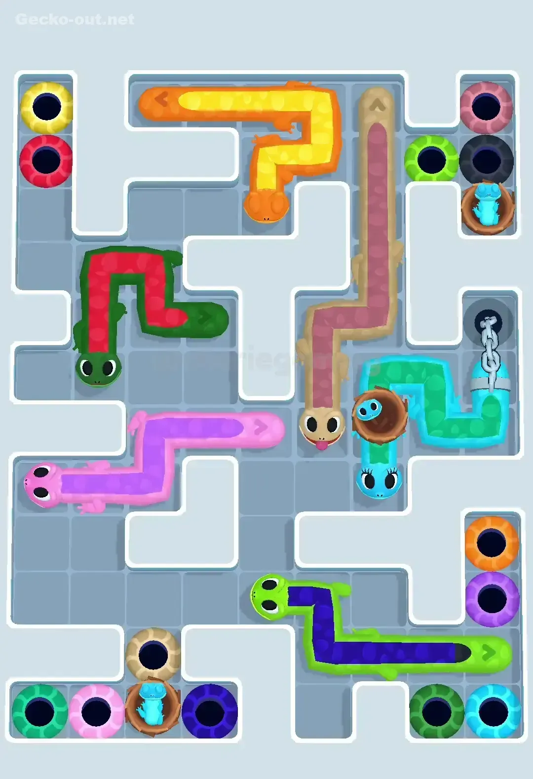 Gecko Out Level 594 Solution 1