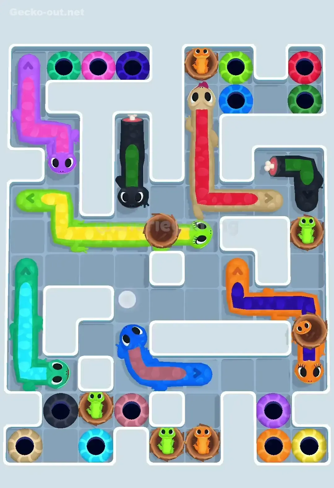 Gecko Out Level 595 Screenshot