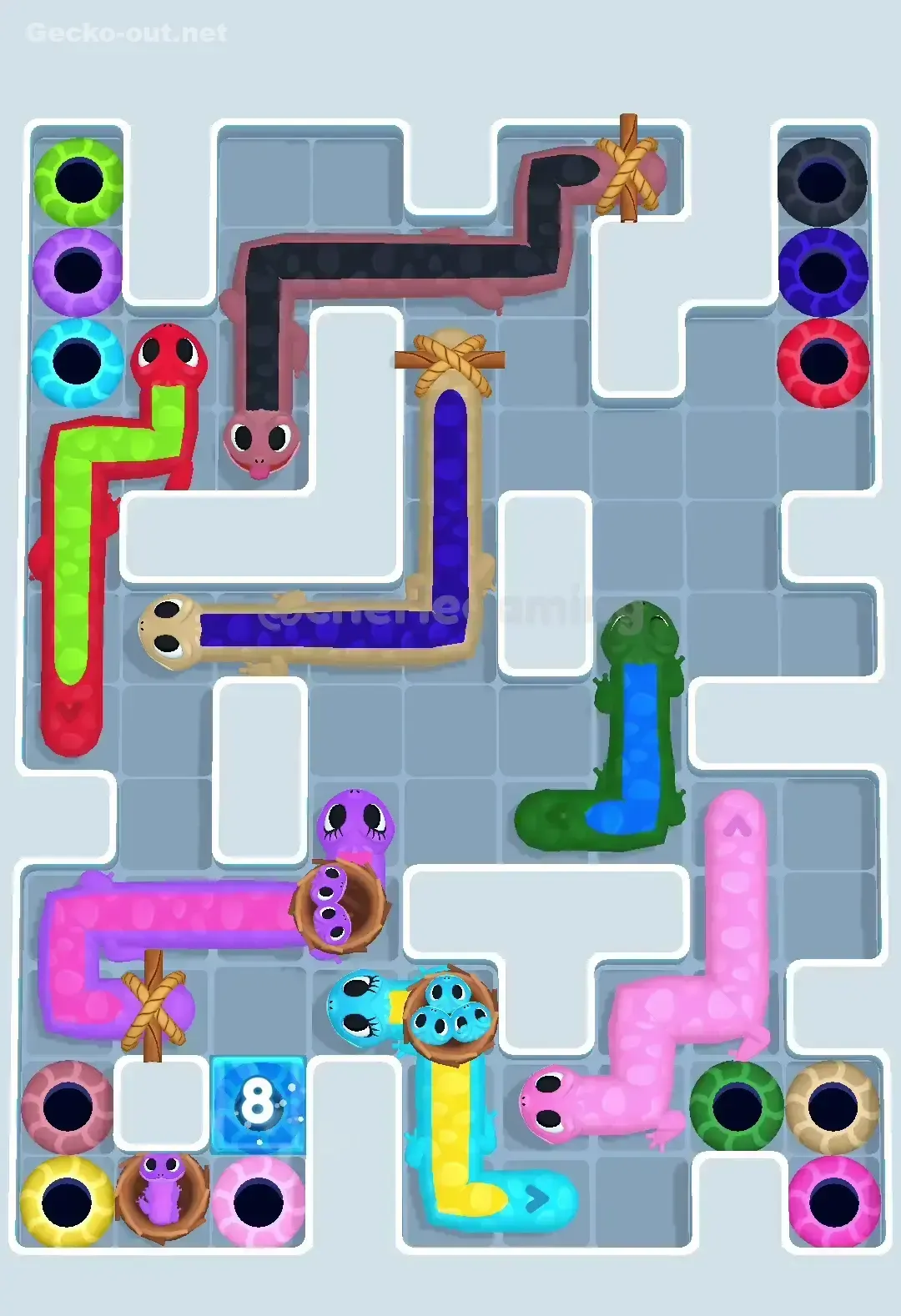 Gecko Out Level 589 Solution 1