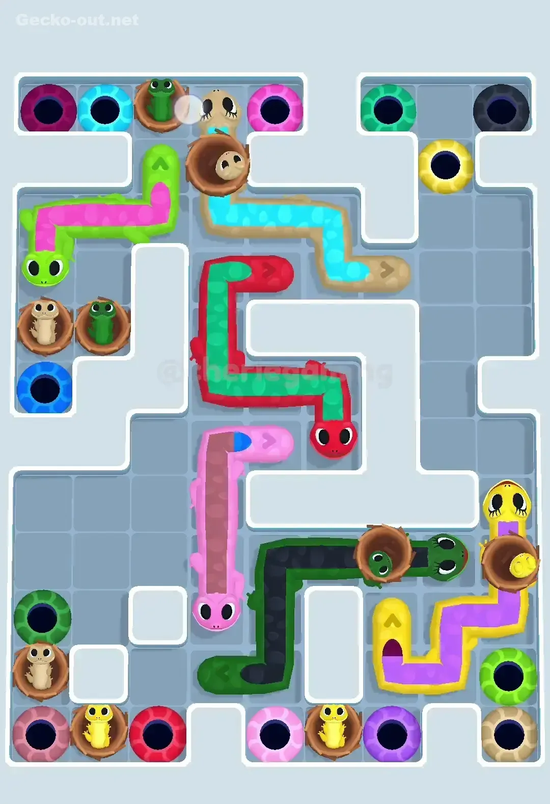 Gecko Out Level 587 Solution 1