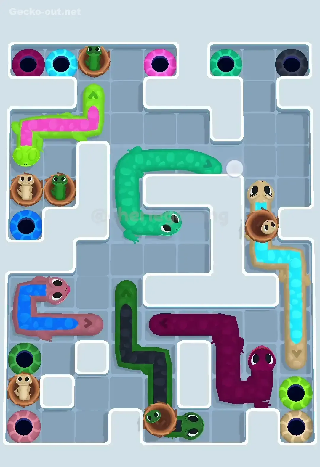 Gecko Out Level 587 Solution 3