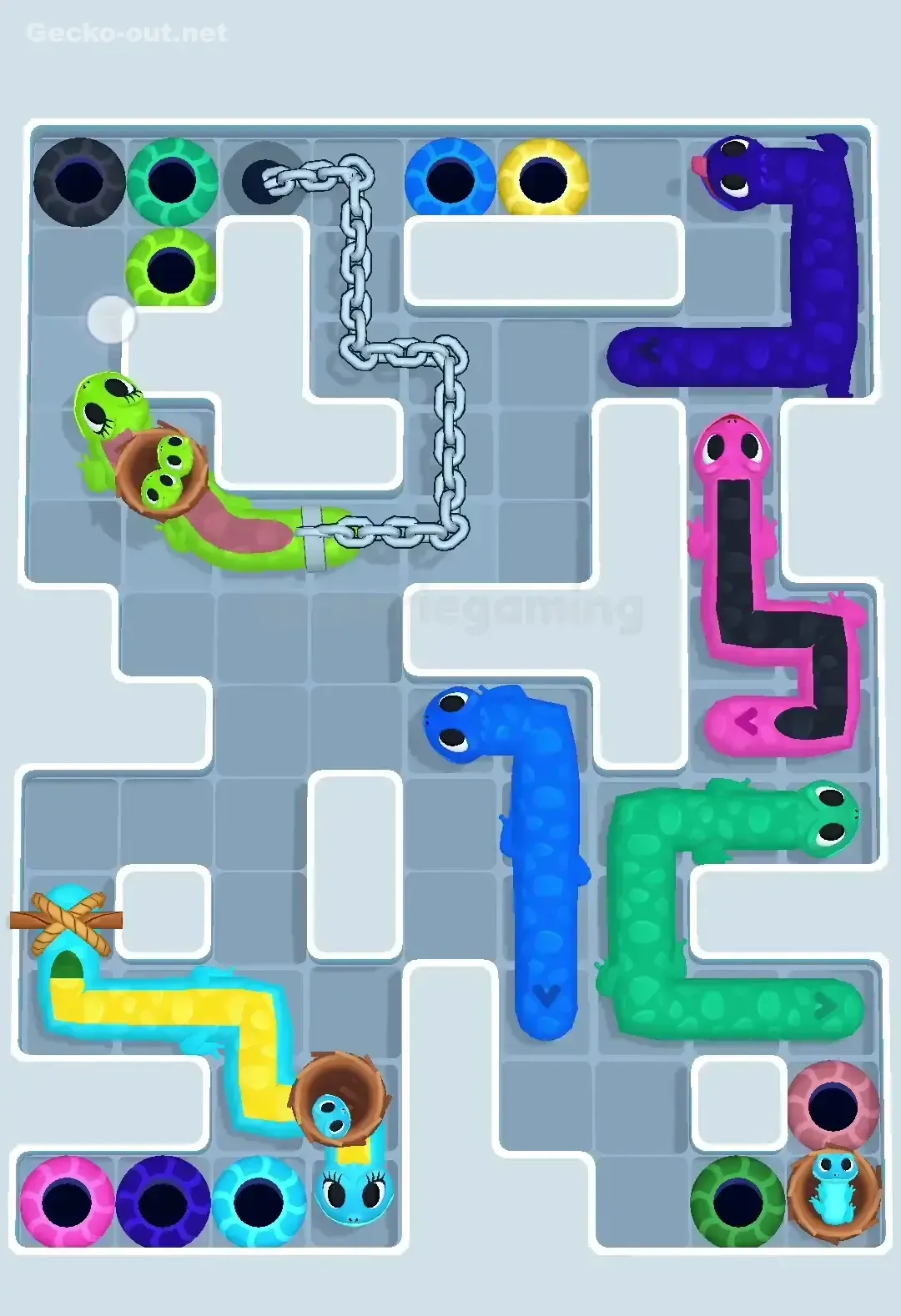 Gecko Out Level 586 Solution 3