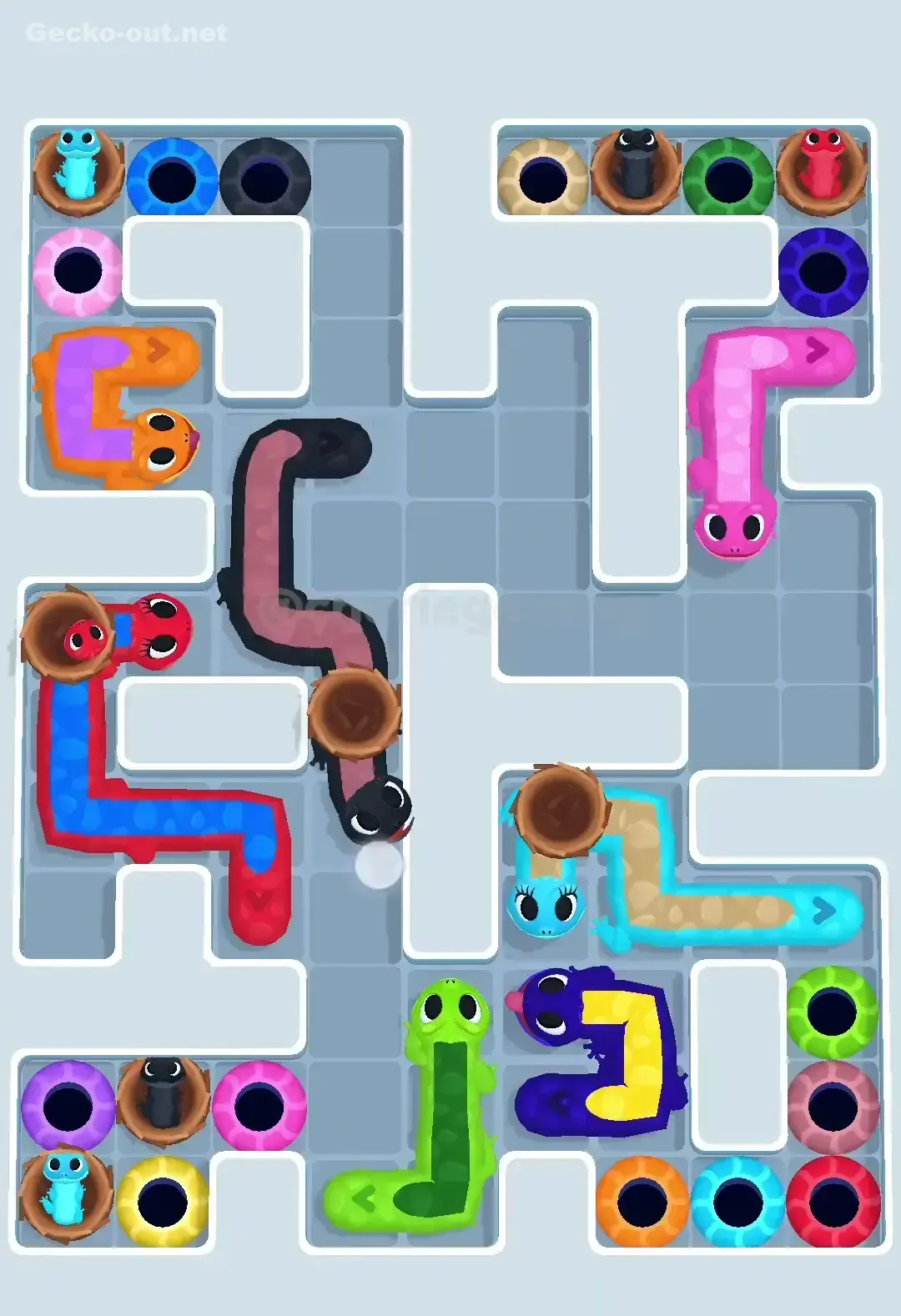 Gecko Out Level 585 Screenshot