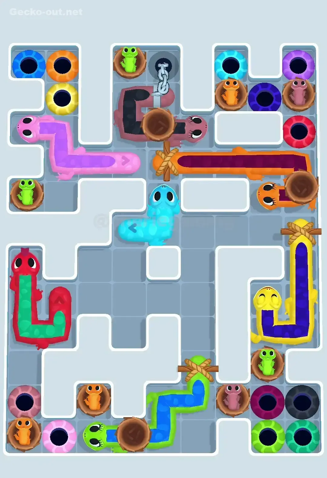 Gecko Out Level 580 Screenshot
