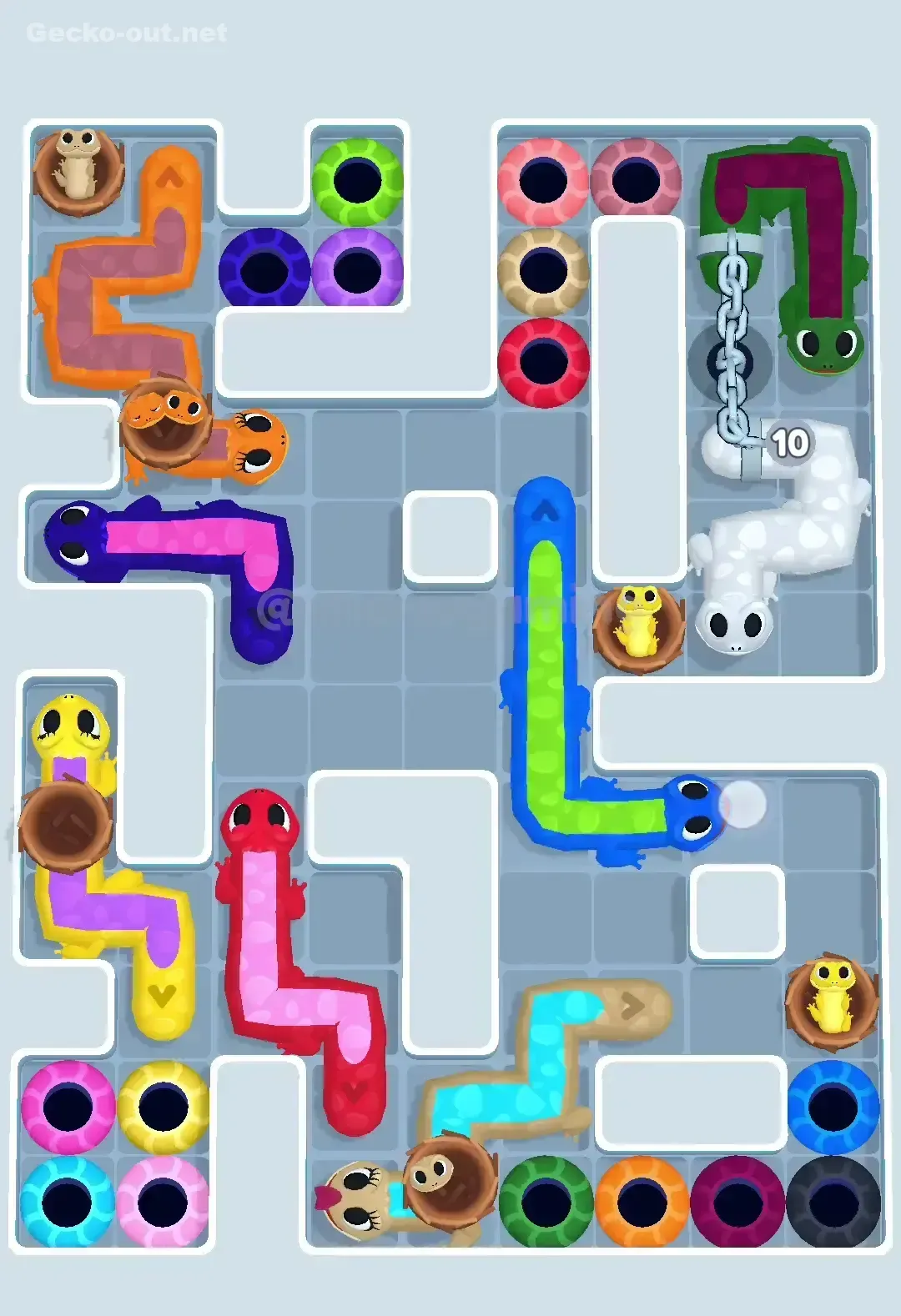Gecko Out Level 579 Screenshot