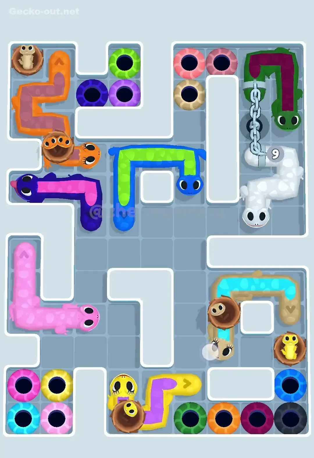 Gecko Out Level 579 Solution 2