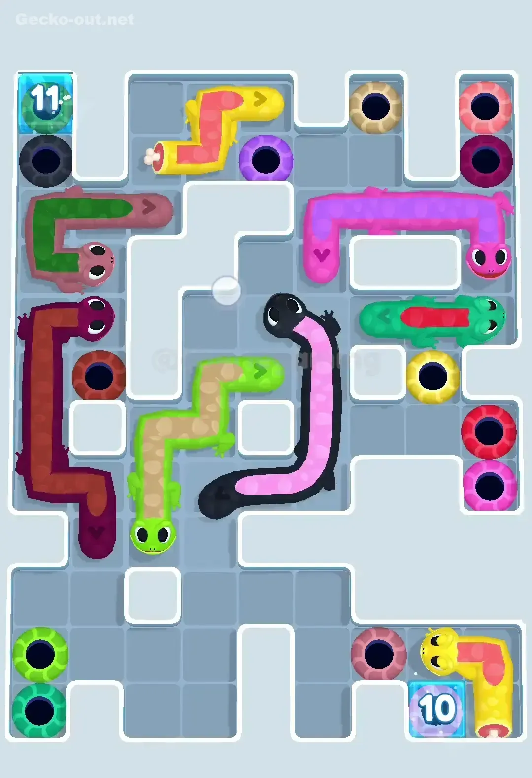 Gecko Out Level 569 Solution 1