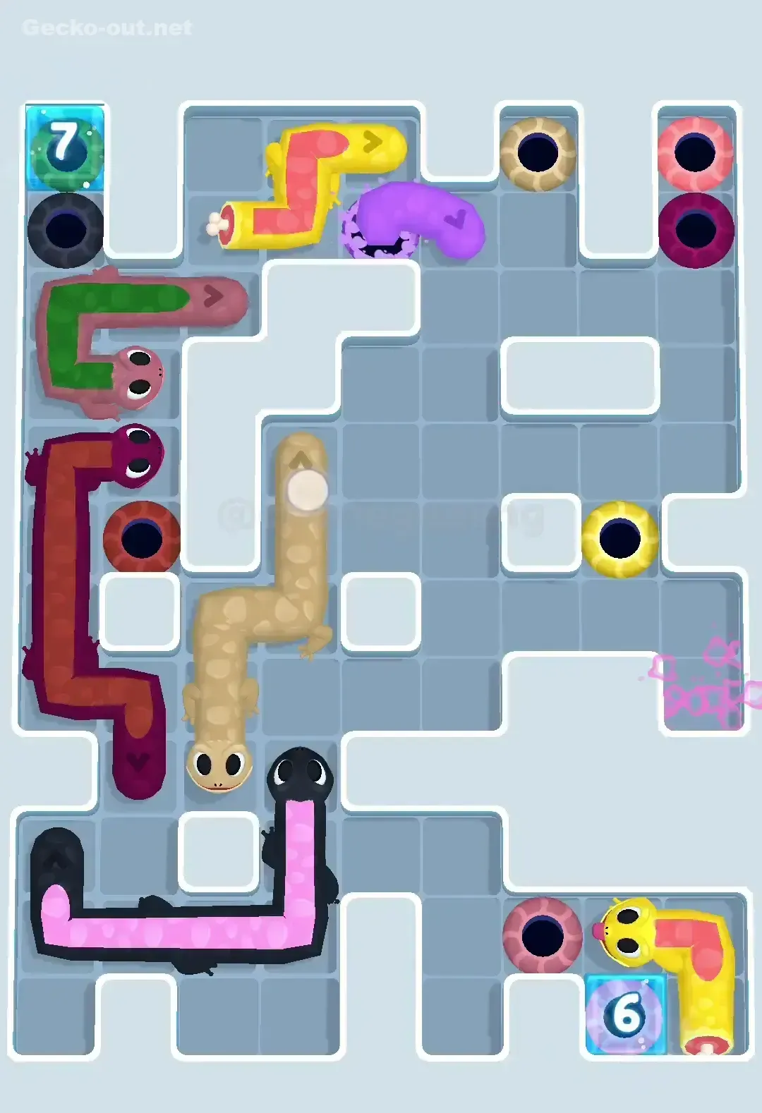 Gecko Out Level 569 Solution 2