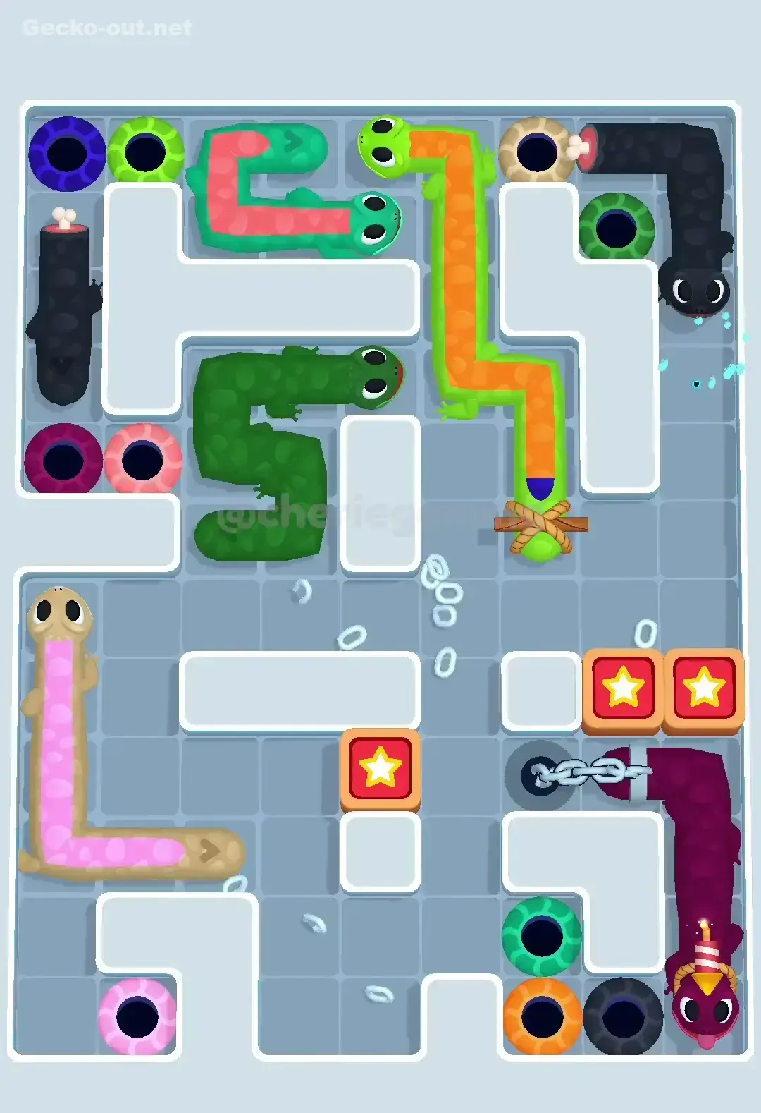 Gecko Out Level 570 Solution 2