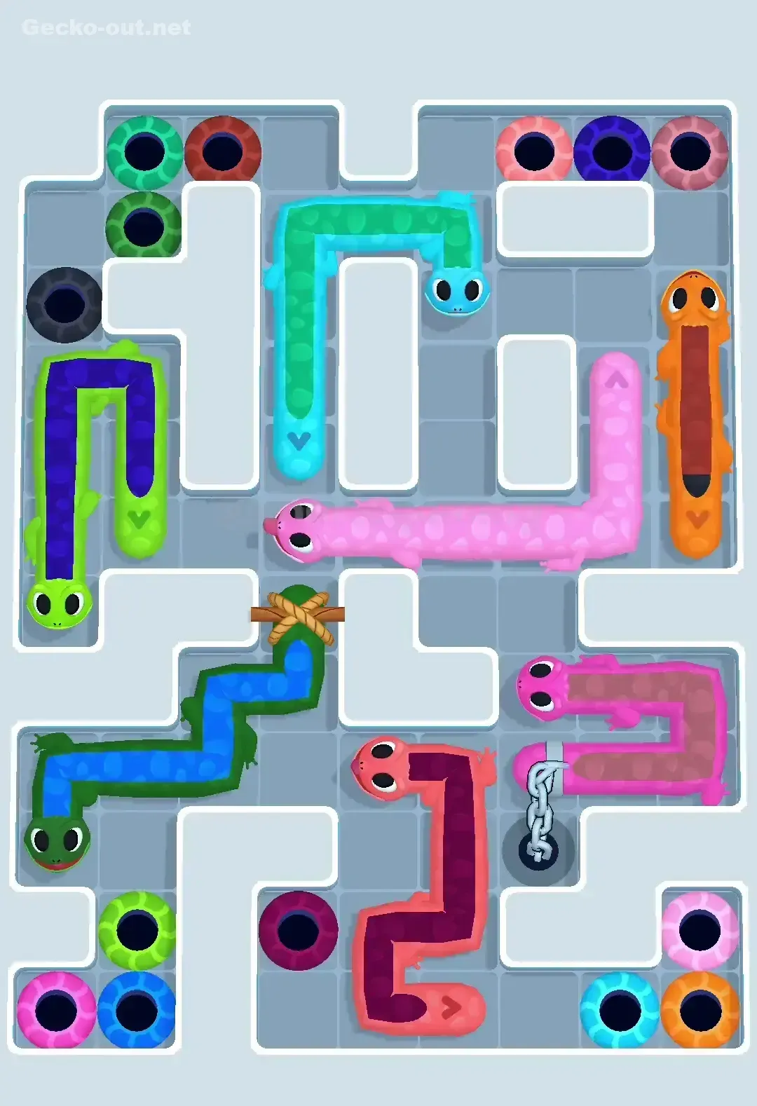 Gecko Out Level 571 Screenshot