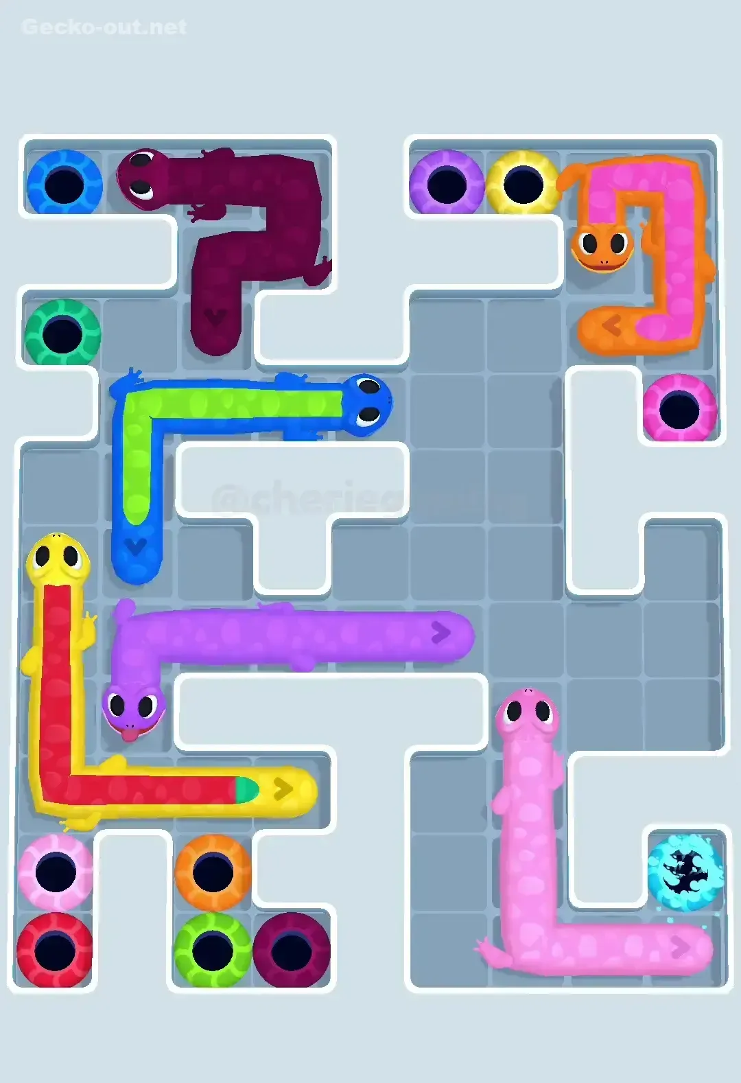 Gecko Out Level 568 Solution 2