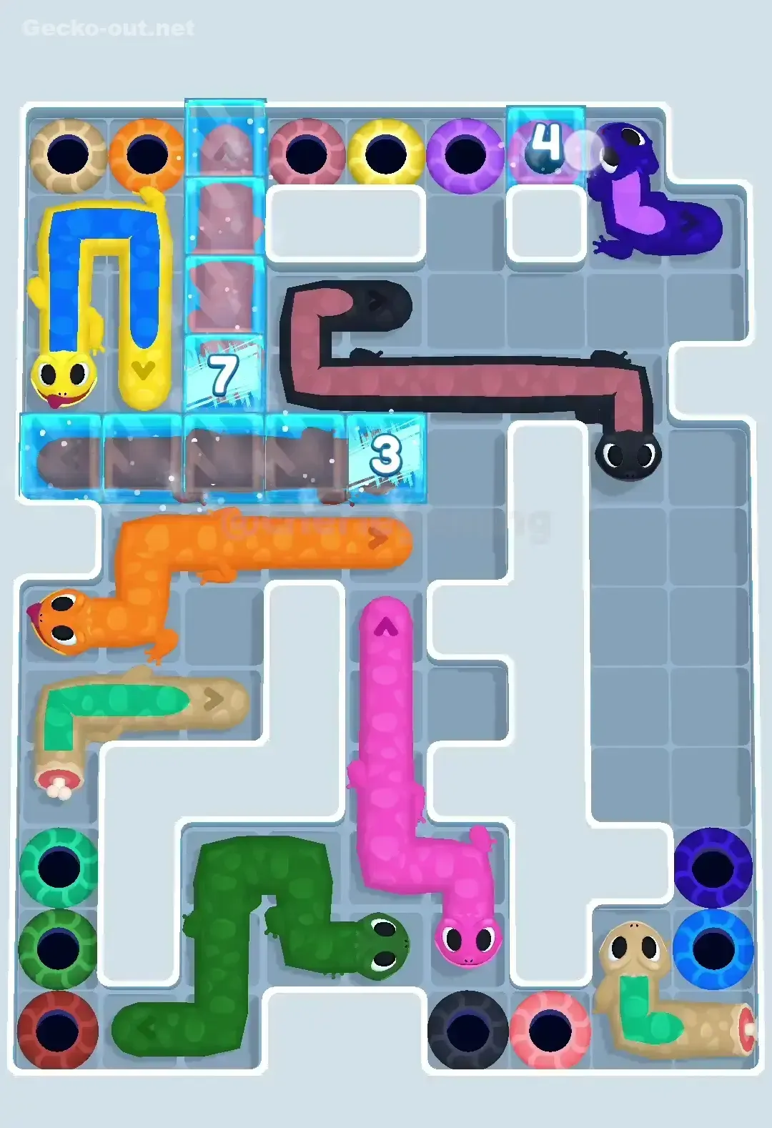 Gecko Out Level 564 Solution 2