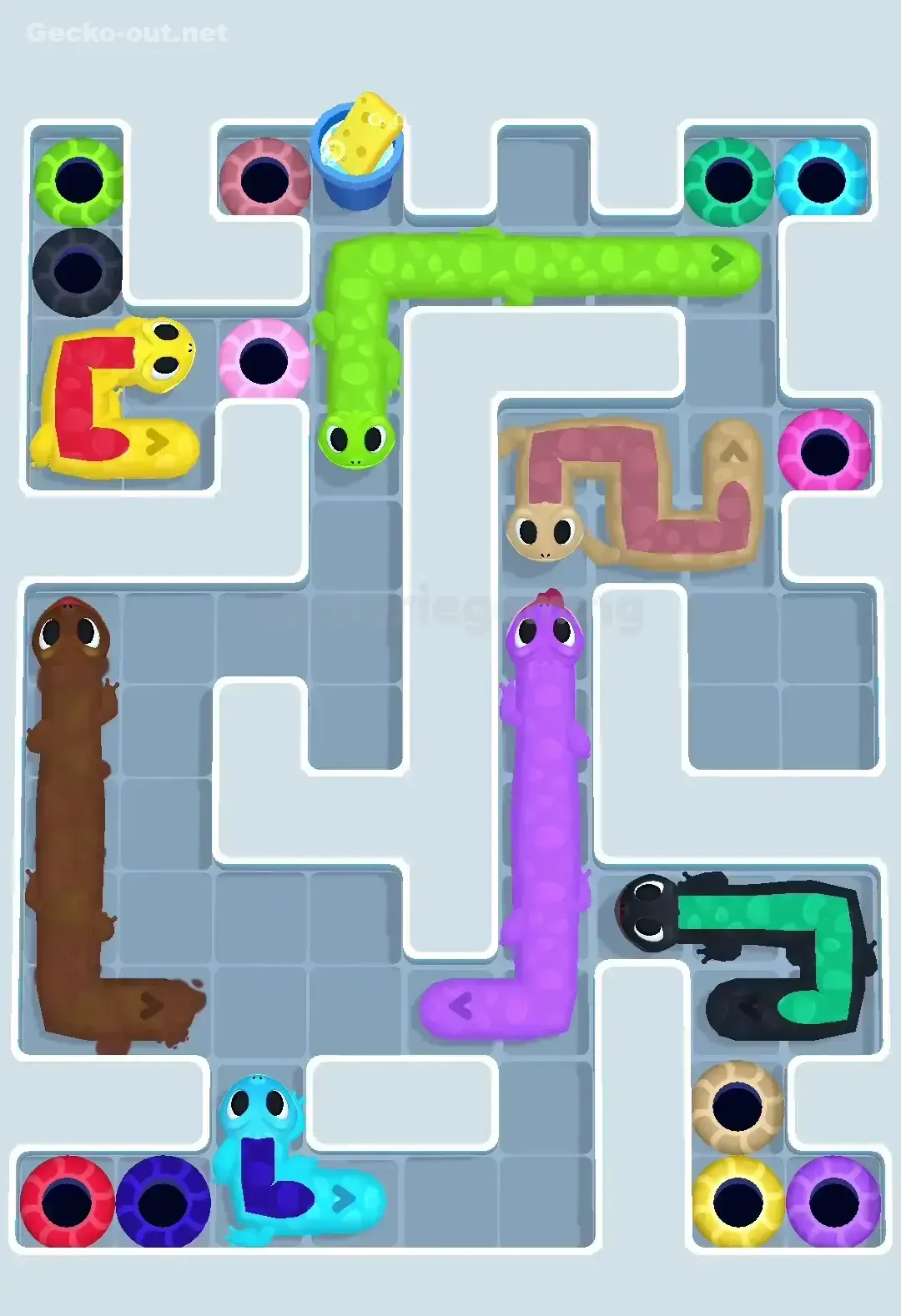 Gecko Out Level 558 Screenshot