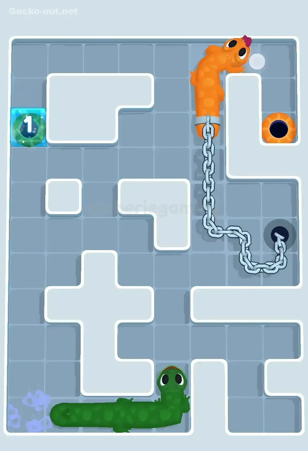 Gecko Out Level 557 Solution 3