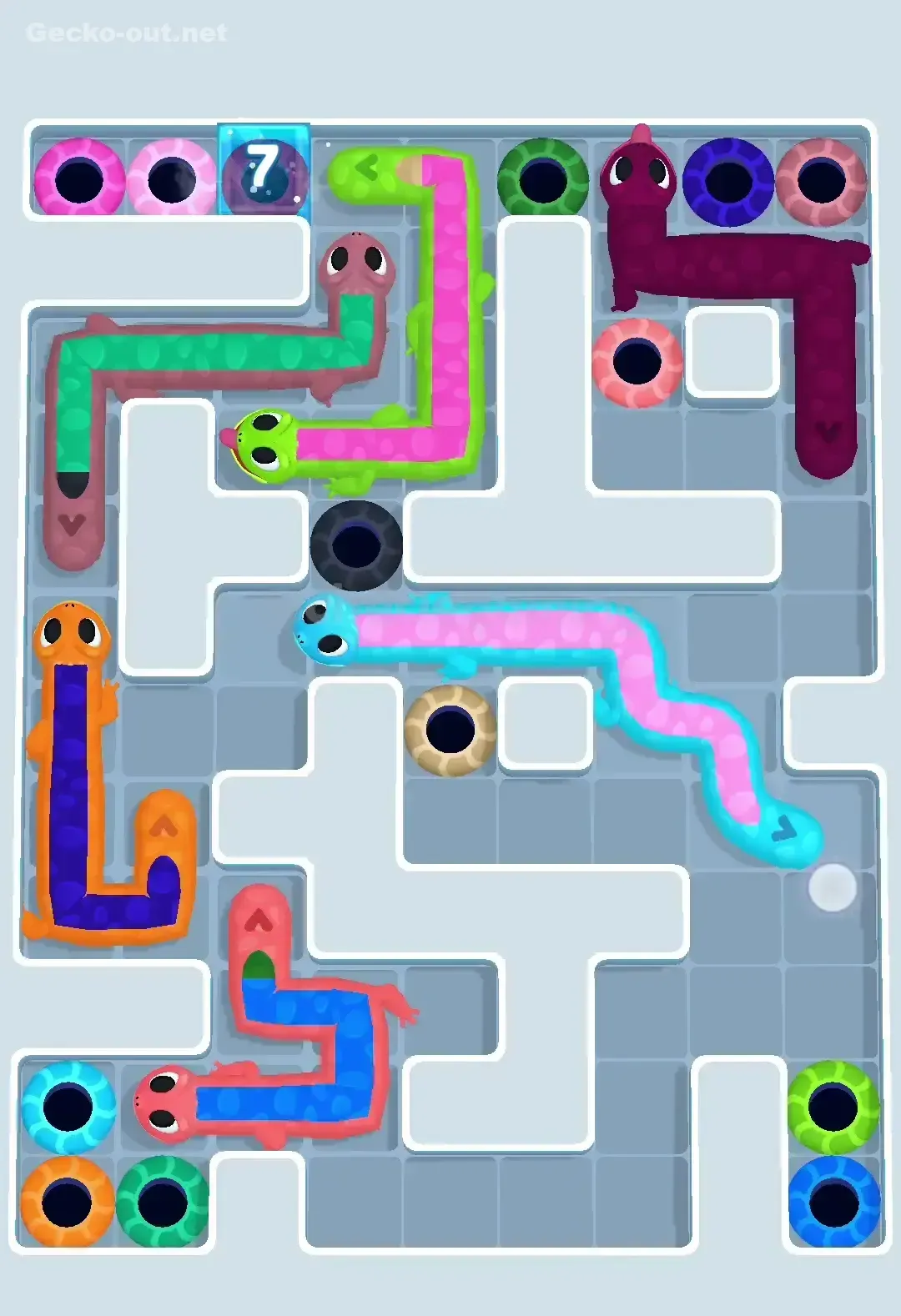 Gecko Out Level 548 Screenshot