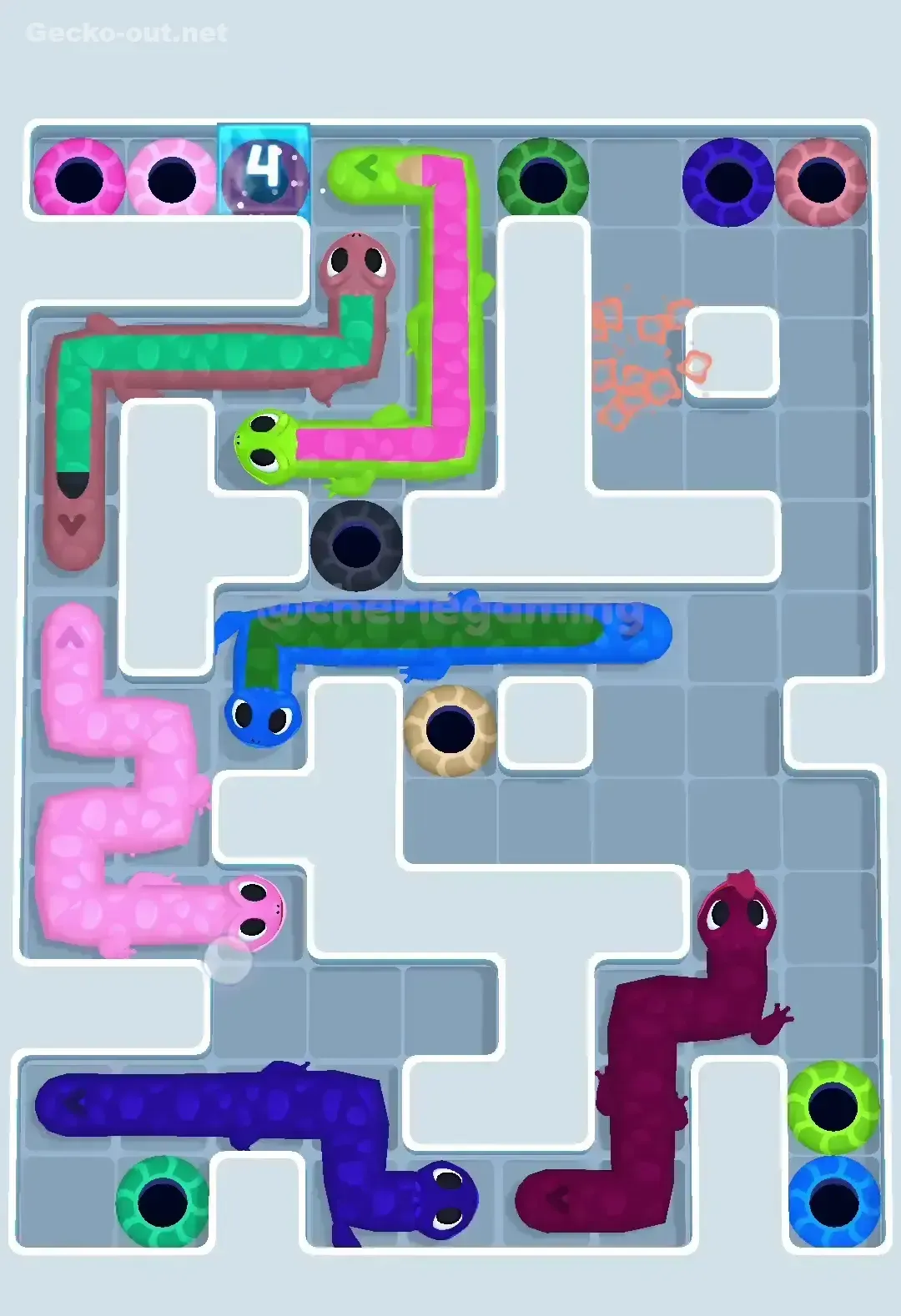 Gecko Out Level 548 Solution 2