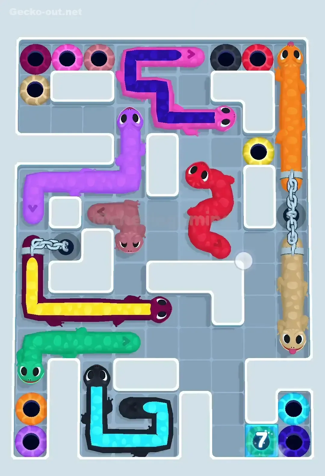 Gecko Out Level 547 Solution 2