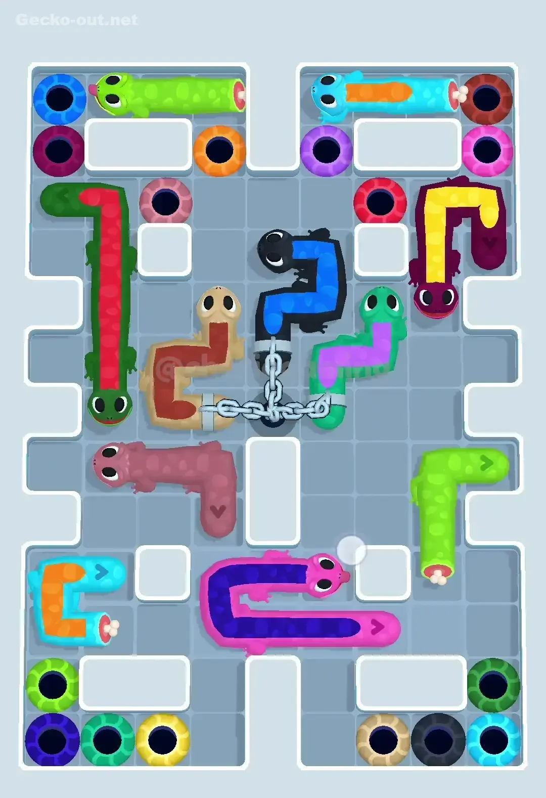 Gecko Out Level 544 Screenshot