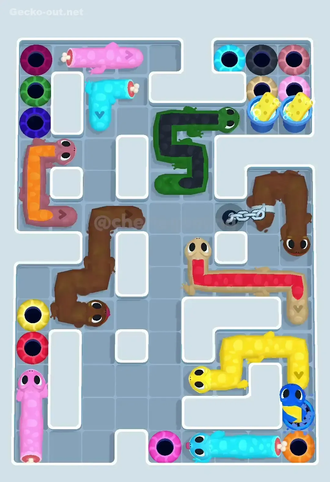 Gecko Out Level 541 Solution 3