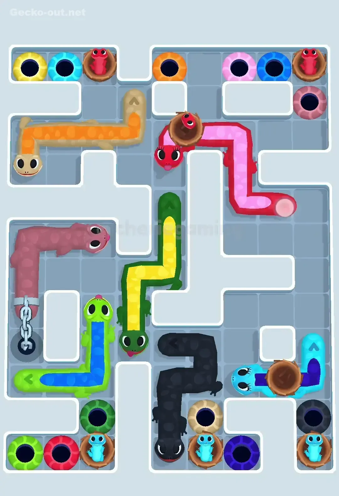 Gecko Out Level 601 Screenshot