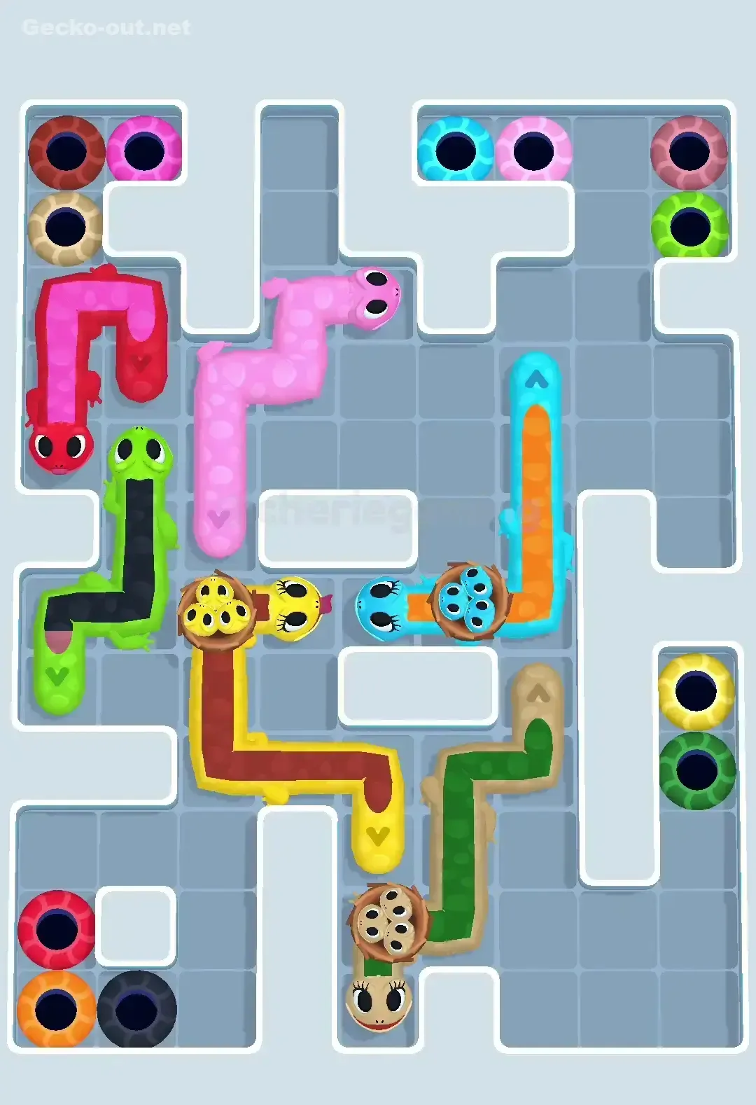 Gecko Out Level 575 Solution 3
