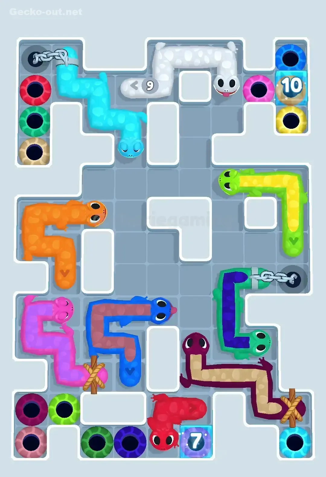 Gecko Out Level 535 Screenshot