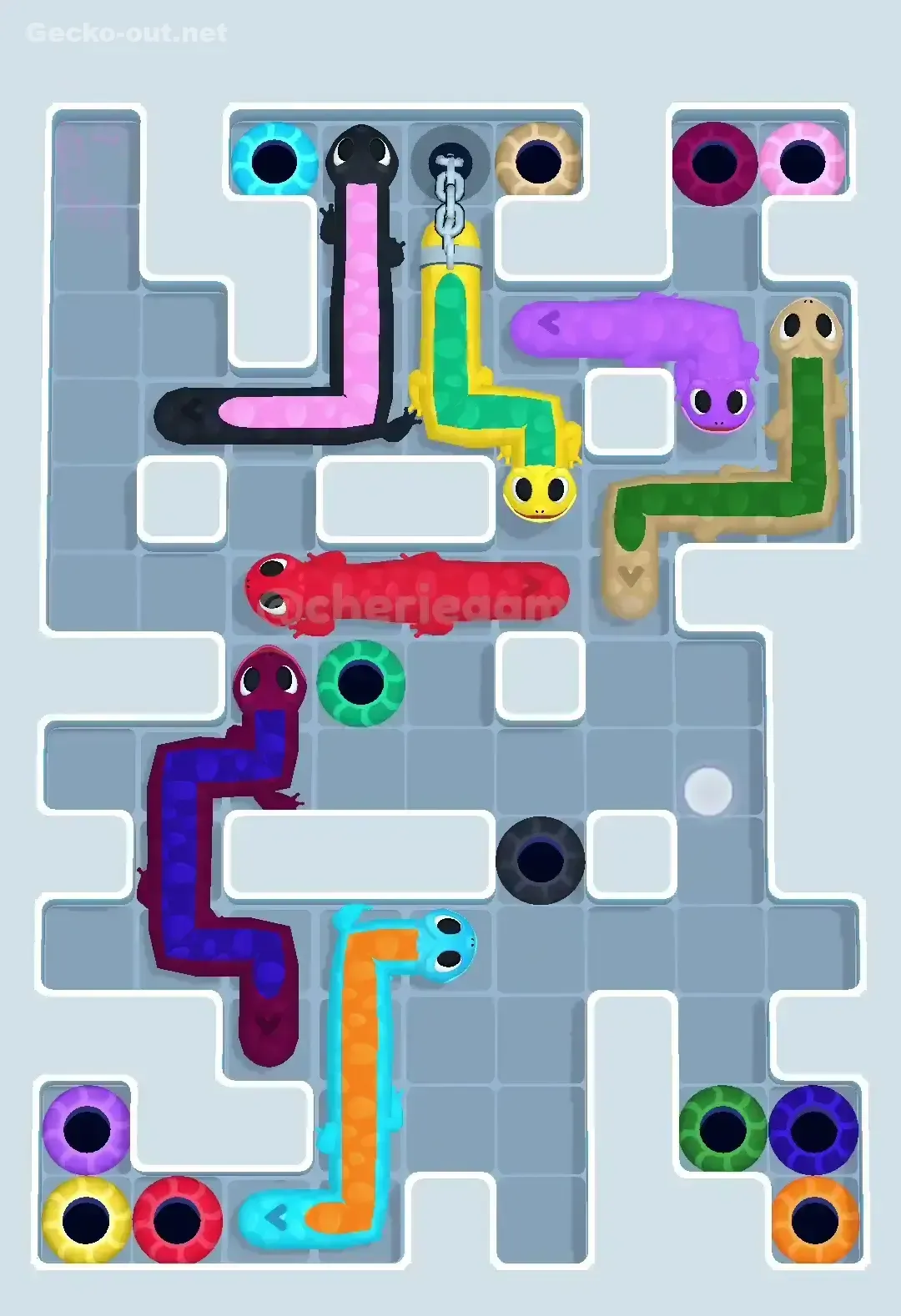 Gecko Out Level 531 Solution 3