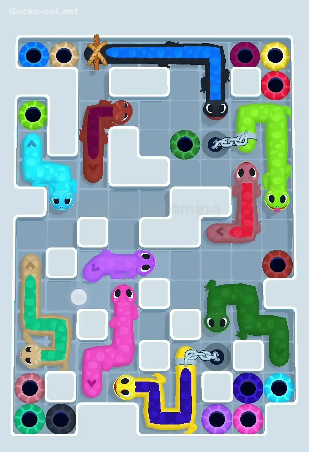 Gecko Out Level 528 Screenshot