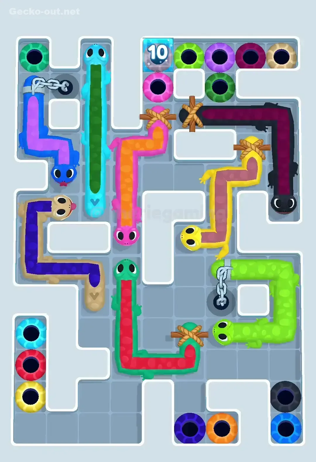 Gecko Out Level 527 Screenshot