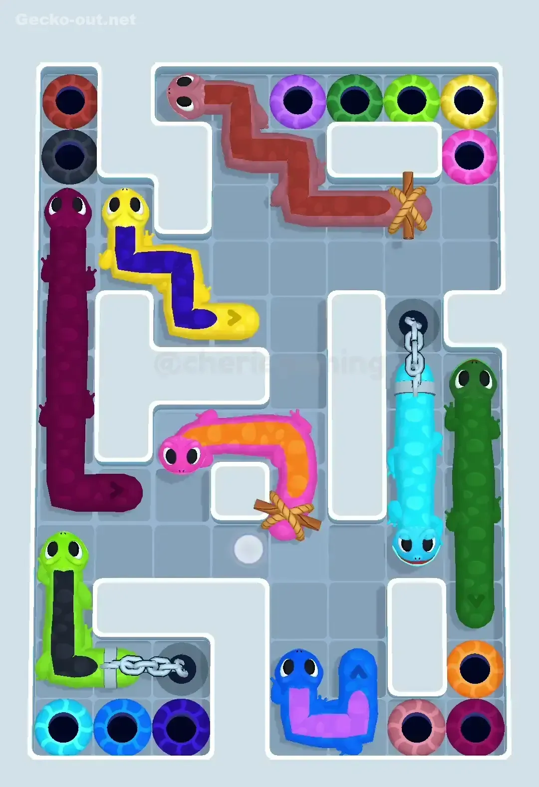 Gecko Out Level 524 Screenshot