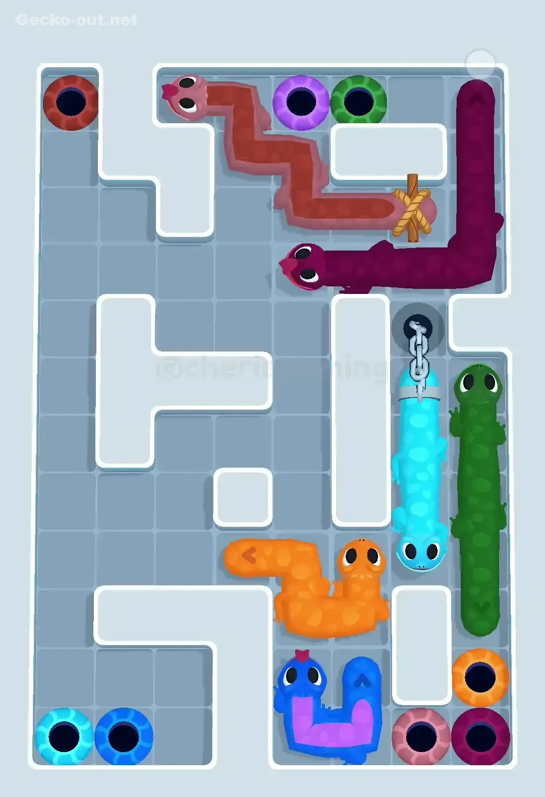 Gecko Out Level 524 Solution 2