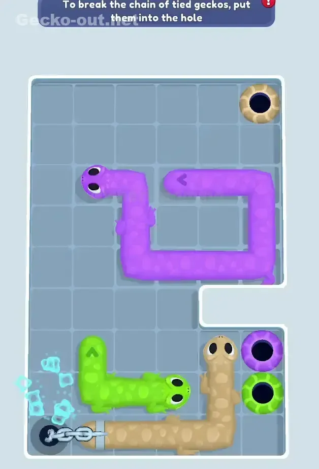 Gecko Out Level 523 Screenshot