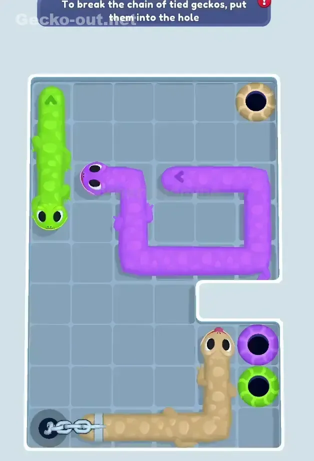 Gecko Out Level 523 Solution 2