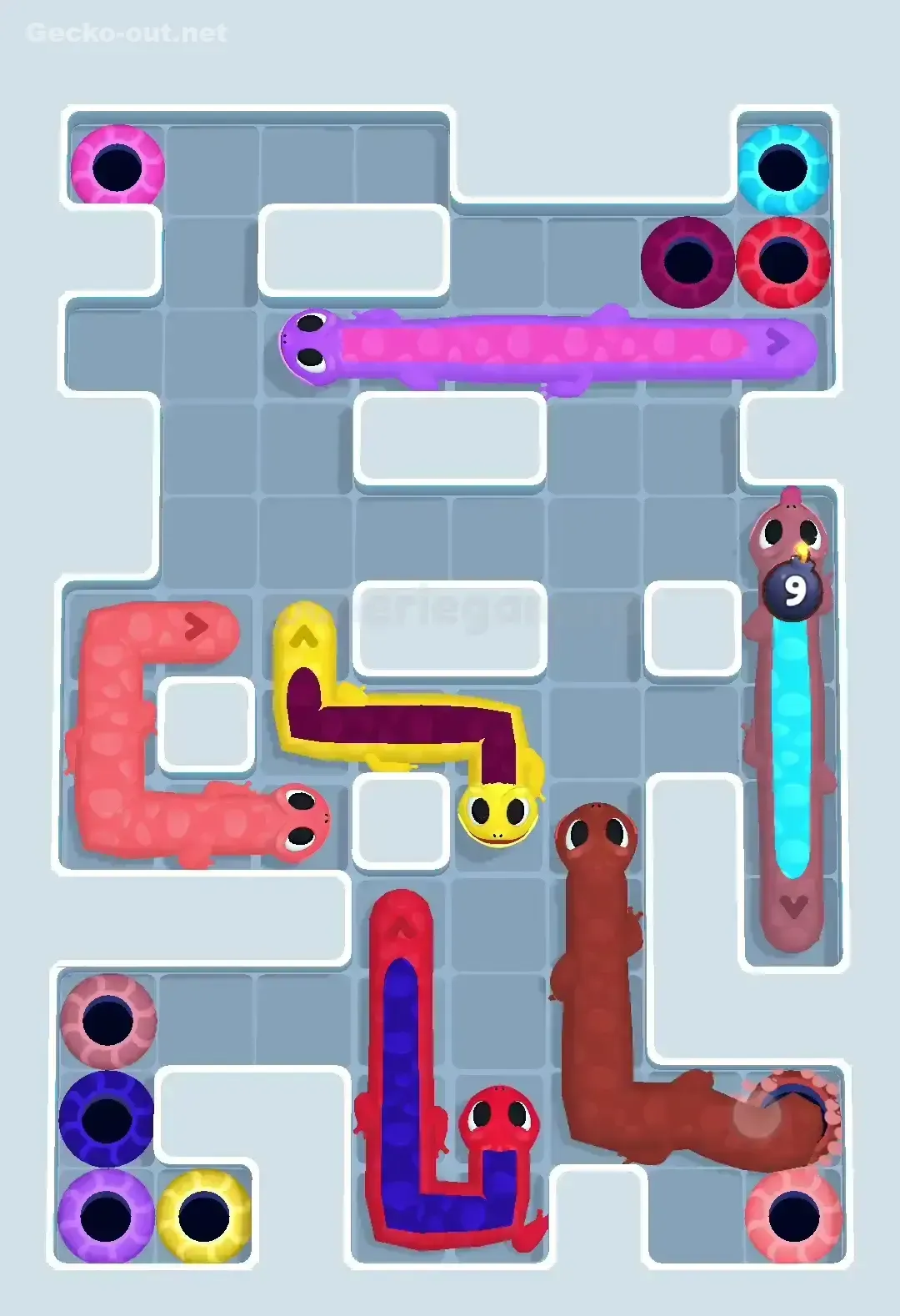 Gecko Out Level 522 Solution 2