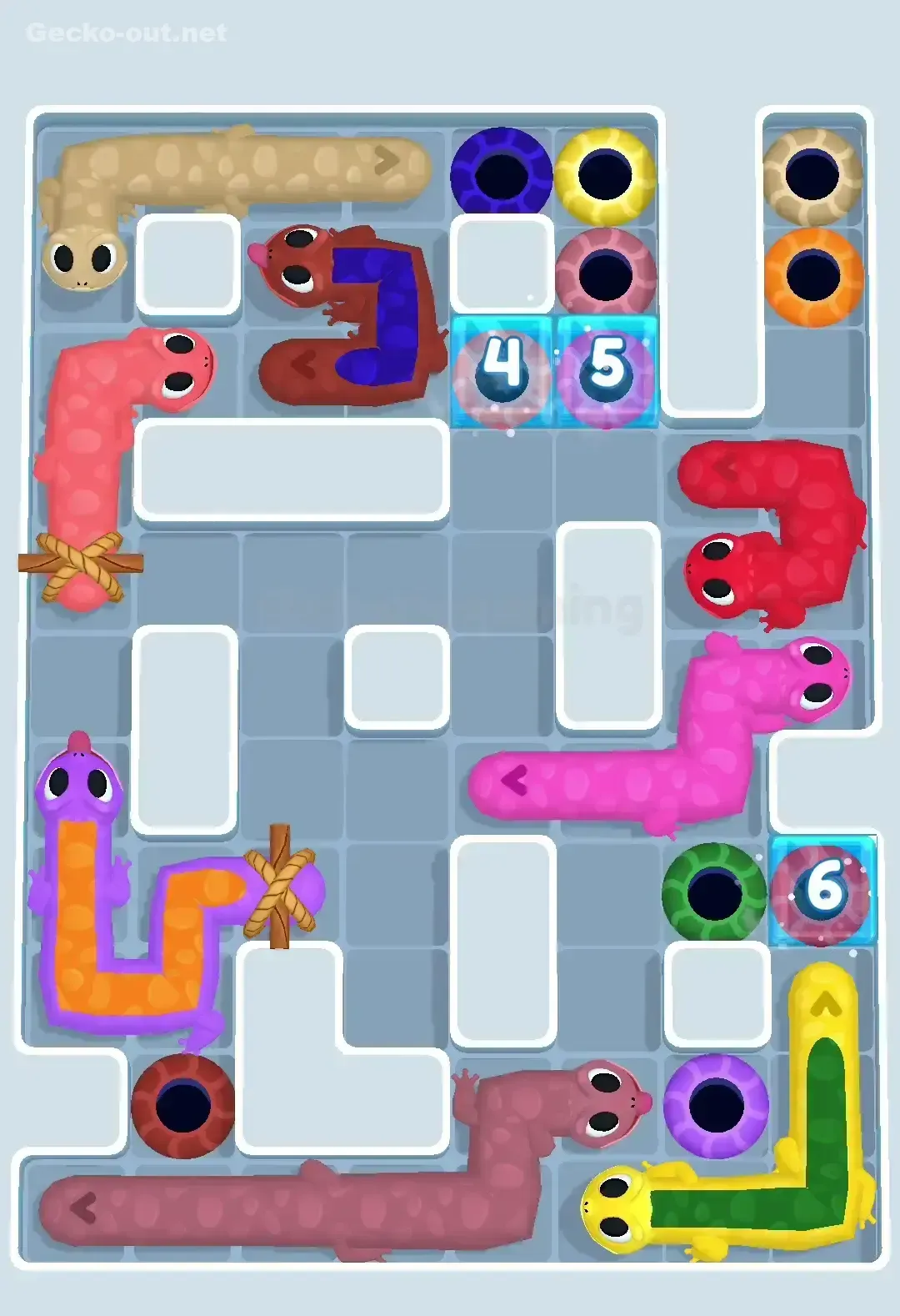 Gecko Out Level 519 Solution 3