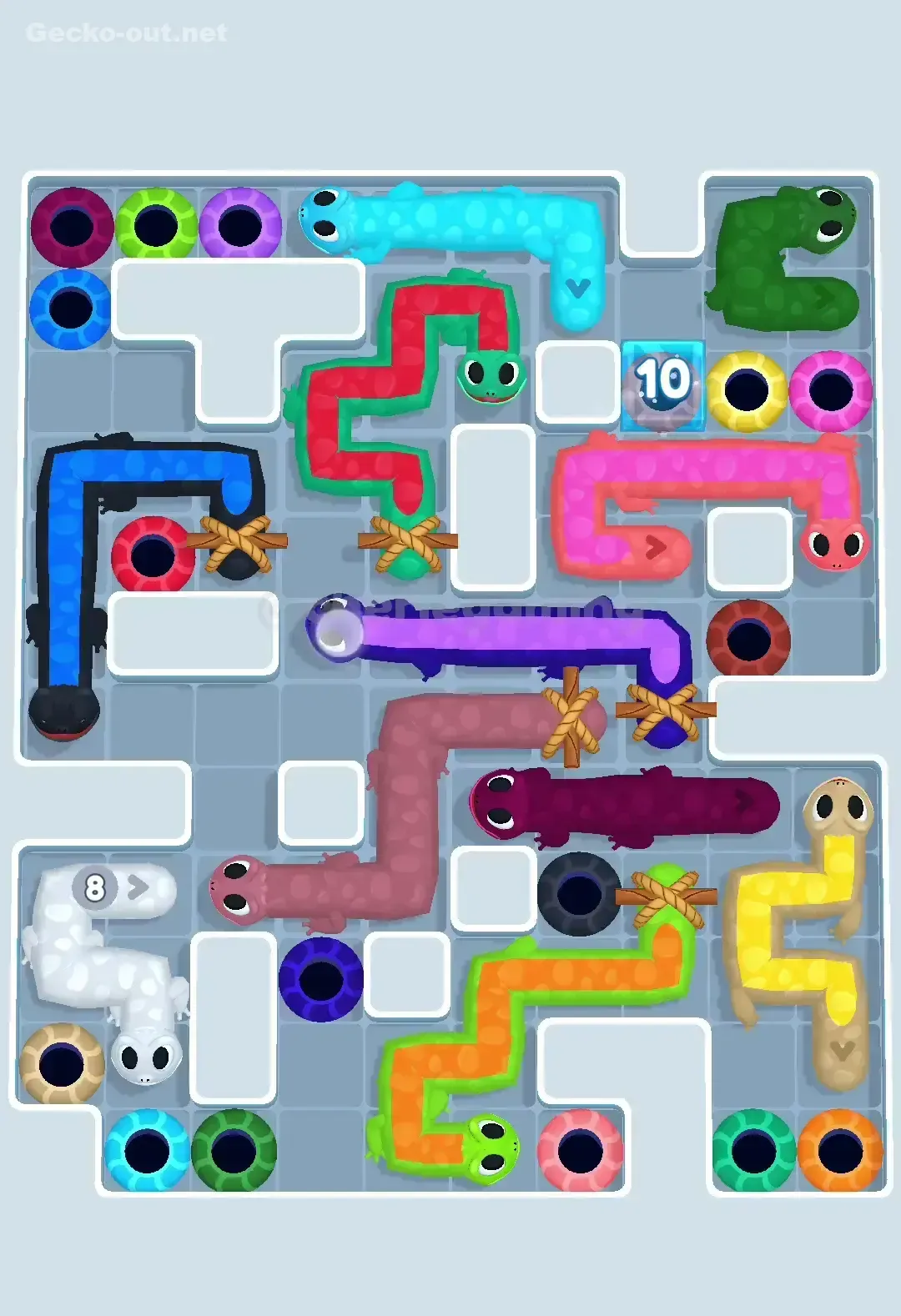 Gecko Out Level 516 Solution 1