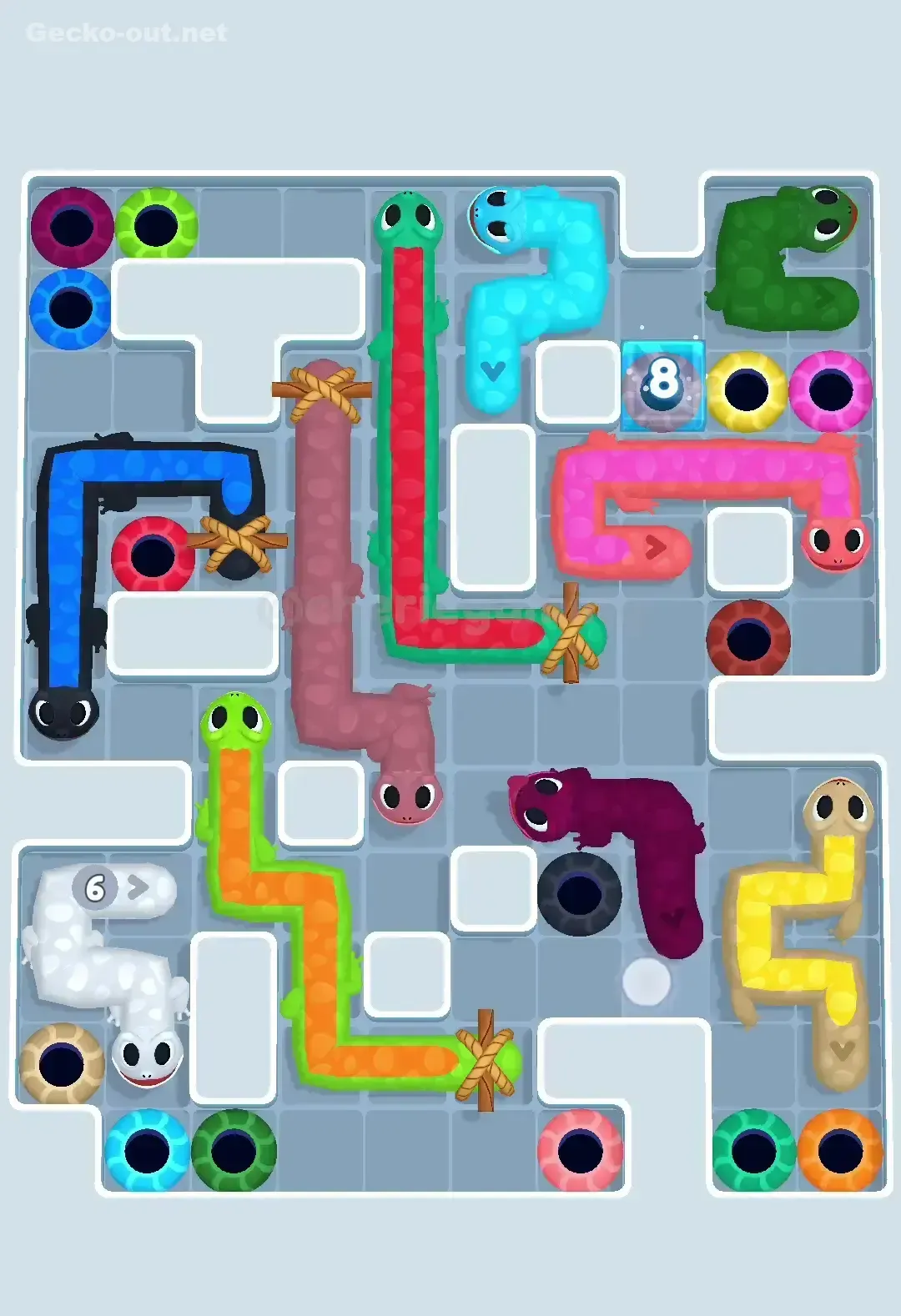 Gecko Out Level 516 Solution 2