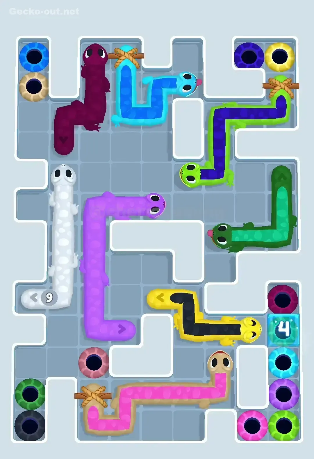 Gecko Out Level 515 Screenshot