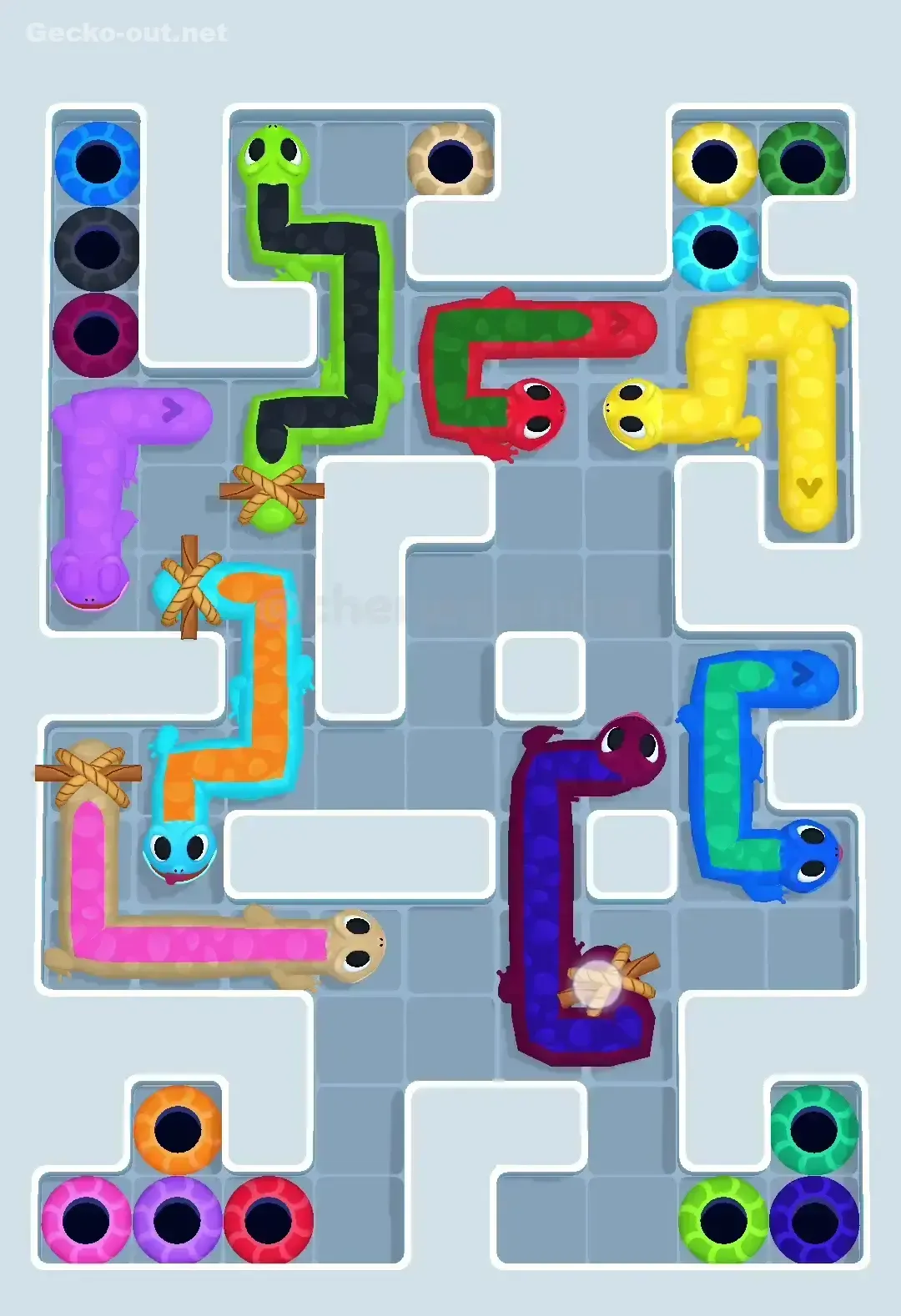 Gecko Out Level 513 Screenshot