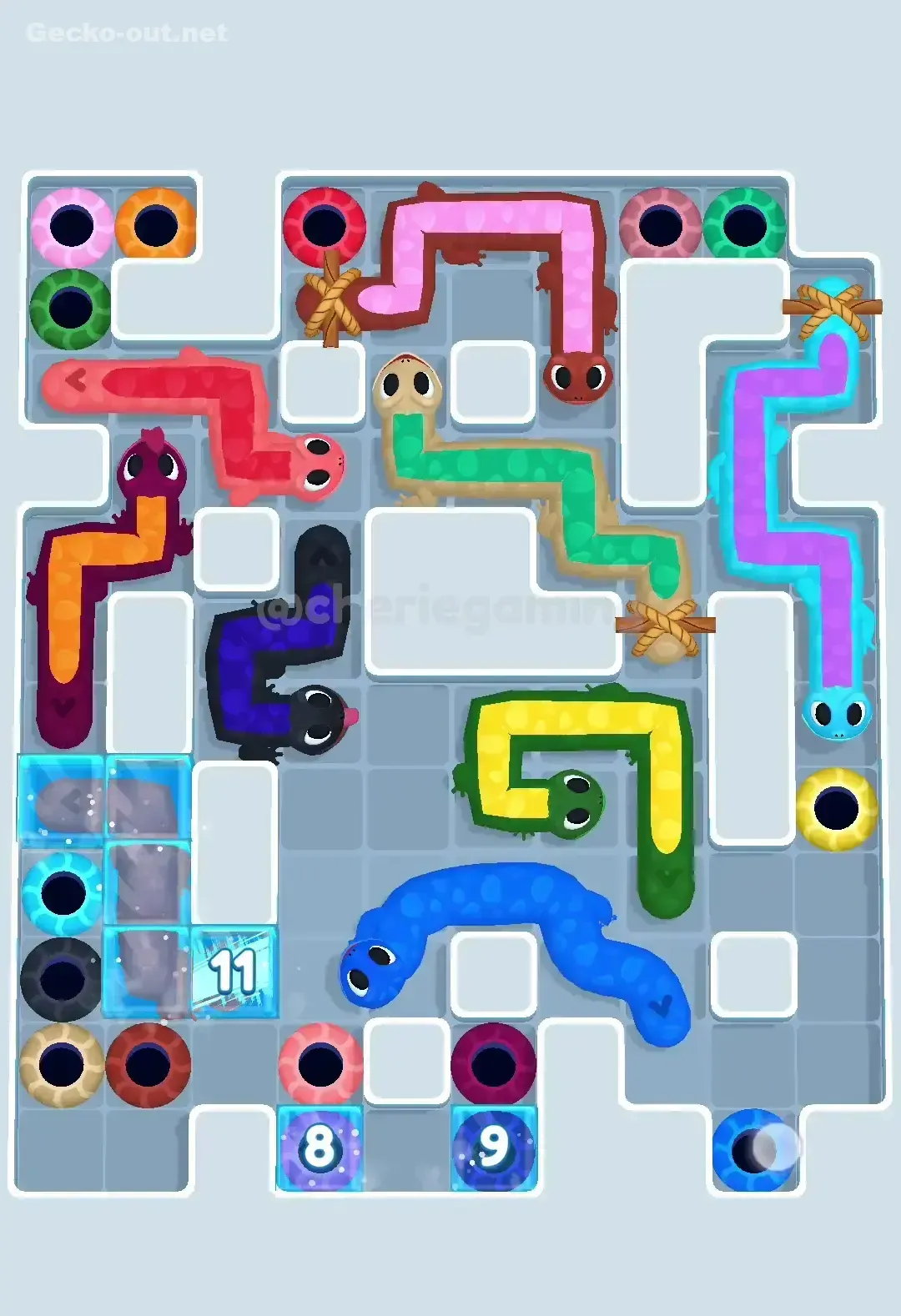 Gecko Out Level 512 Solution 2