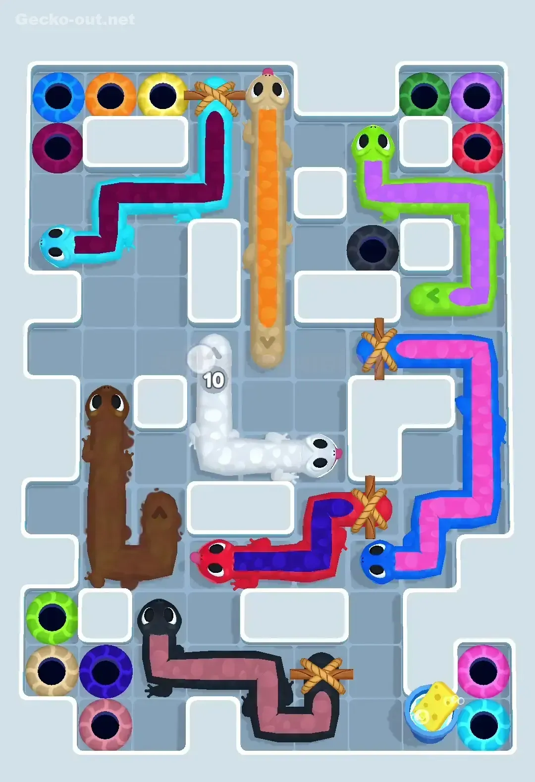 Gecko Out Level 511 Screenshot