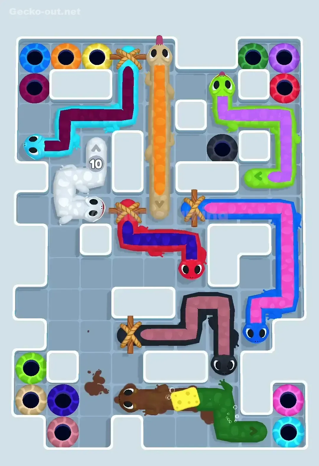 Gecko Out Level 511 Solution 2