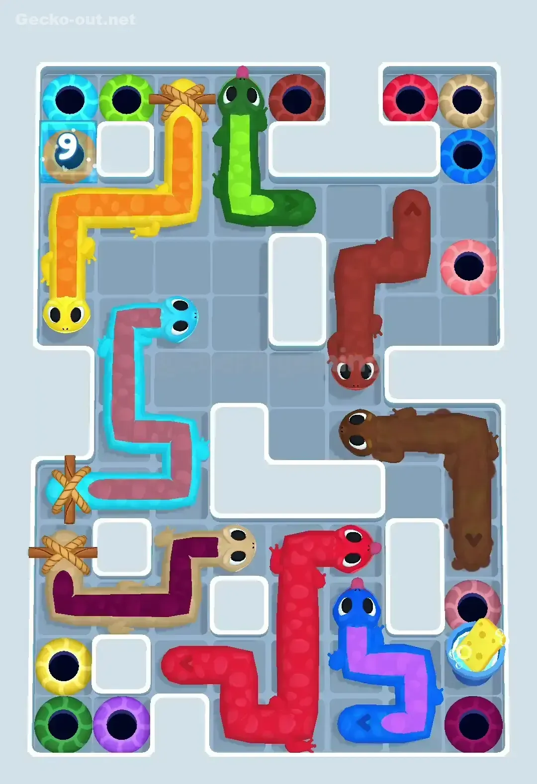 Gecko Out Level 508 Screenshot